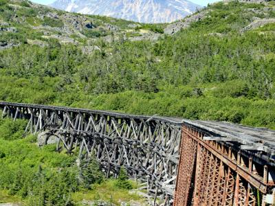 The Wood Train Trestle