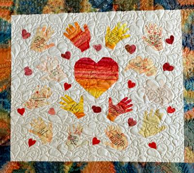 Healing Hands #3 Lap Quilt