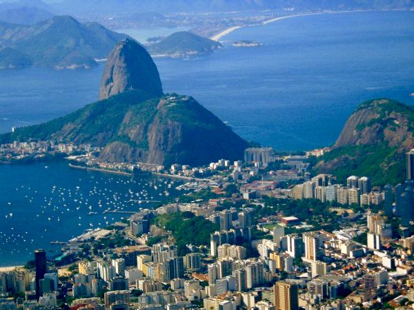 Suger Loaf and Bay, Rio de  Janeiro
